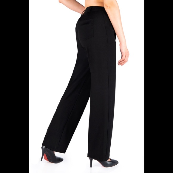 NWT Yogipace,Belt Loops,Women's Wide leg loose fit pants - Picture 2 of 2